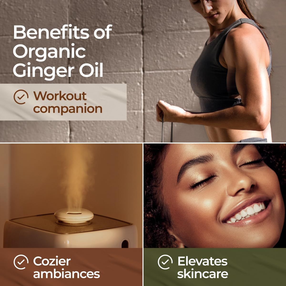 Gya Labs Olio di zenzero biologico puro