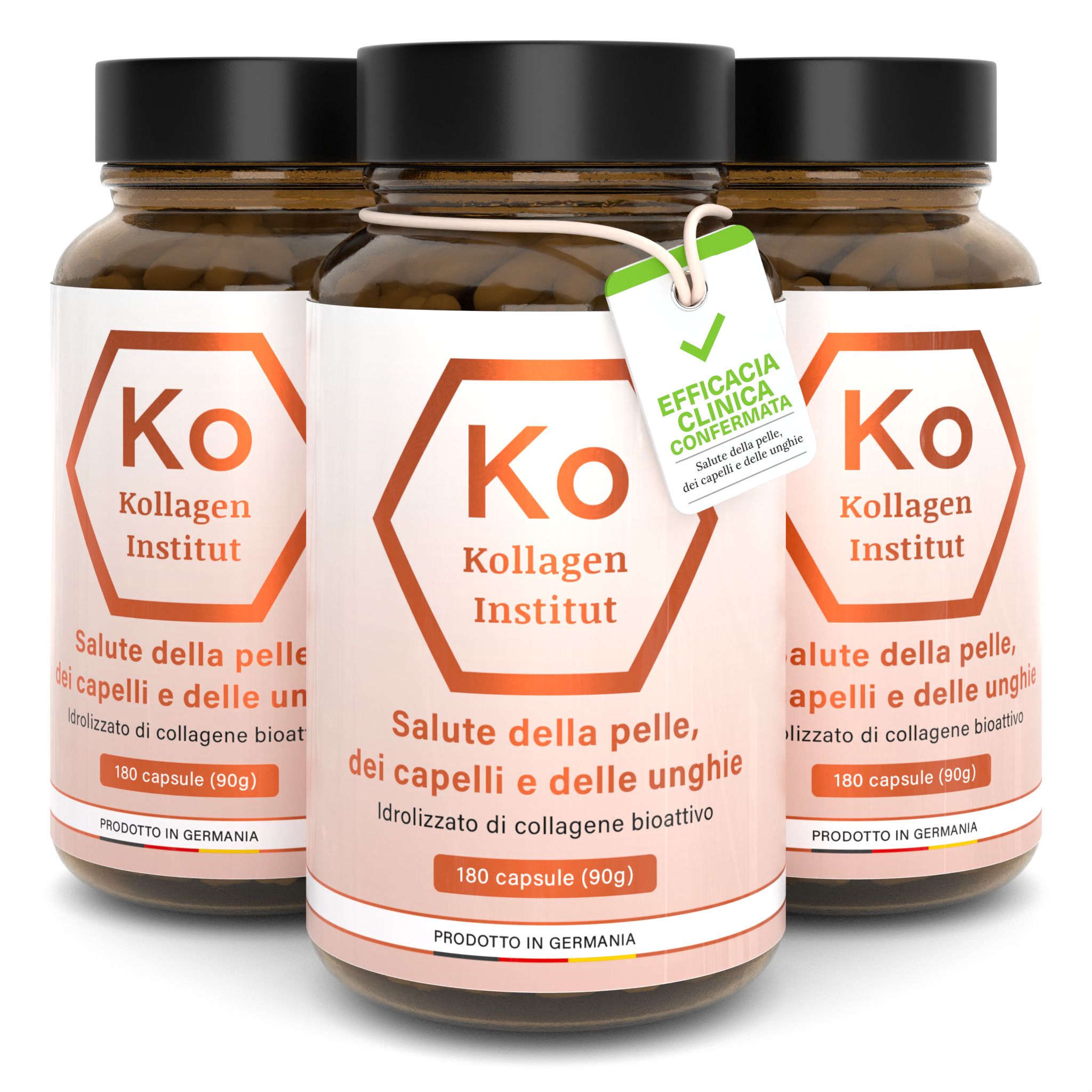 Kollagen Institut capsule di collagene per pelle, capelli e unghie