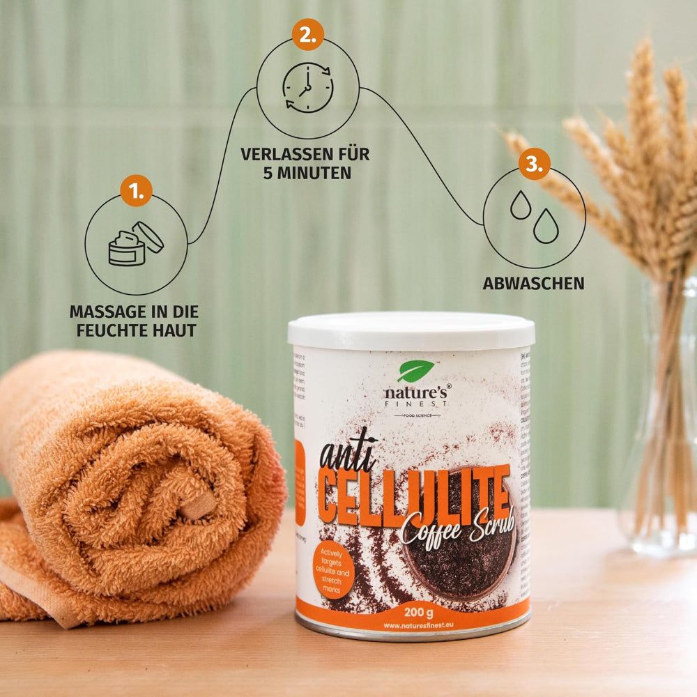 Nature's Finest ANTI CELLULITE SCRUB AL CAFFÈ