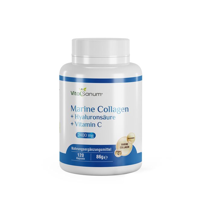 VitaSanum® - Collagene marino + Acido ialuronico + Vitamina C